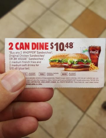 2 Can Dine Deal